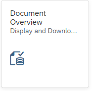 Dokument Monitor proconarum Dokumente im Lieferantenportal