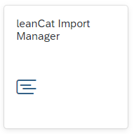 SAP leanCatalog Manager proconarum - SAP leanCatalog Manager