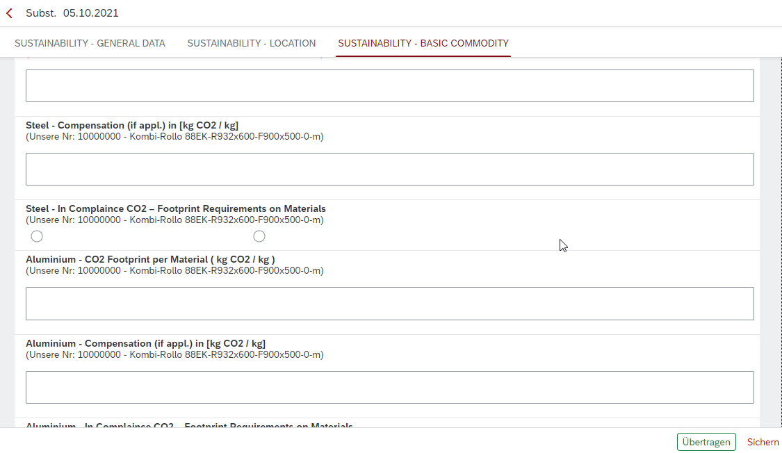 Nachhaltigkeit mit SAP Nachhaltigkeit mit SAP