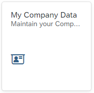 your_company_data proconarum - Meine Geschäftspartnerdaten