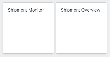 Shipment Tile Examples